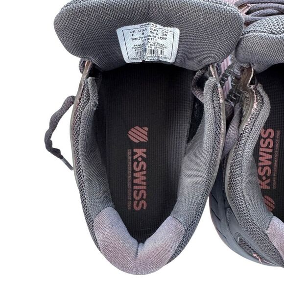 K- Swiss Women's HyperCourt Express Tennis Shoes Pink Size 8 - Picture 13 of 16